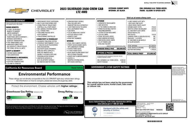 2023 Chevrolet Silverado 2500HD LTZ 2023 Chevrolet Silverado 2500HD LTZ