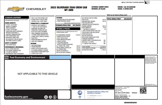 2023 Chevrolet Silverado 2500HD Work Truck