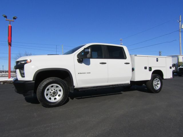 2023 Chevrolet Silverado 2500HD Crew Cab 4x4 Diesel with New 8' Knapheide Utility Bed