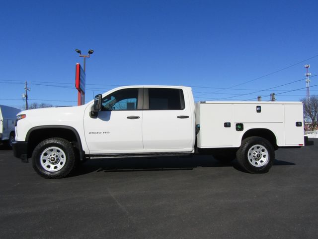 2023 Chevrolet Silverado 2500HD Crew Cab 4x4 Diesel with New 8' Knapheide Utility Bed