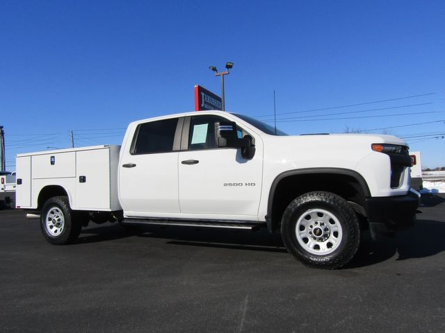 2023 Chevrolet Silverado 2500HD Crew Cab 4x4 Diesel with New 8' Knapheide Utility Bed