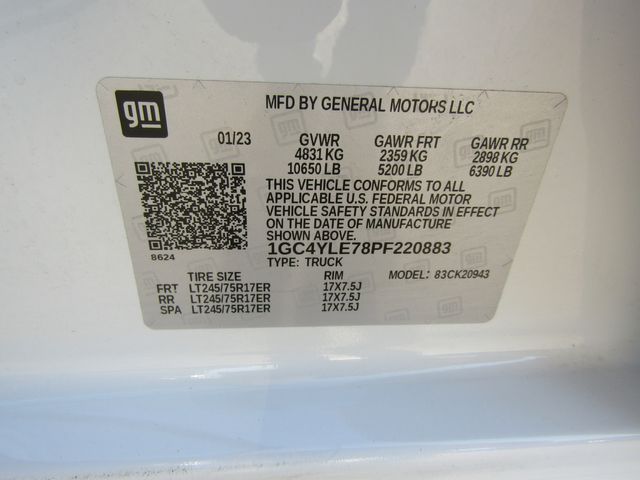 2023 Chevrolet Silverado 2500HD Crew Cab 4x4 with New 8' Knapheide Utility Bed 2023 Chevrolet Silverado 2500HD Crew Cab 4x4 with New 8' Knapheide Utility Bed