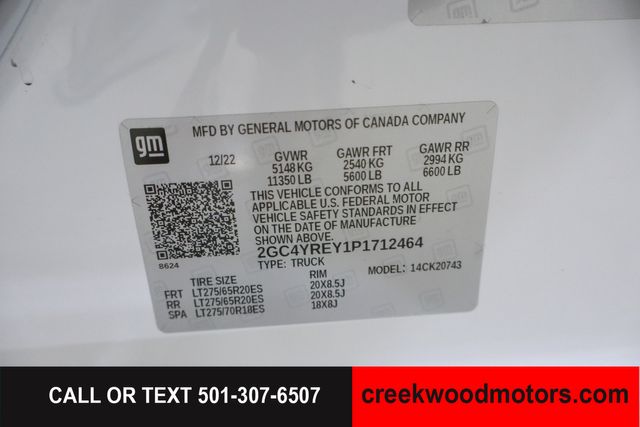 2023 Chevrolet Silverado 2500HD HighCountry 4x4 Duramax Diesel Allison LEVELED 20s
