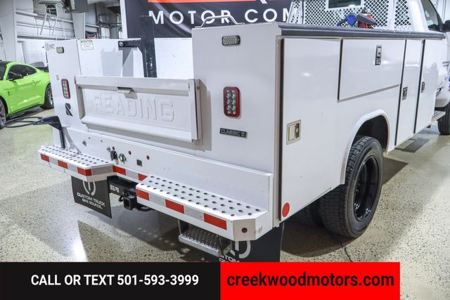 2023 Chevrolet Silverado 6500HD Utility Flatbed Boxes 4x4 Dually Diesel 1 Owner