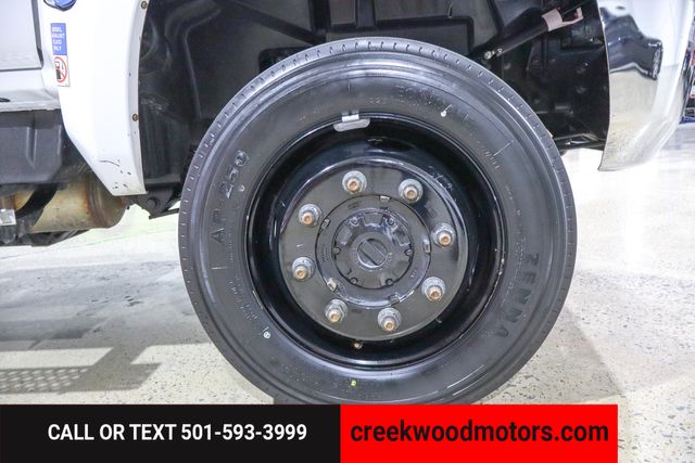 2023 Chevrolet Silverado 6500HD Utility Flatbed Boxes 4x4 Dually Diesel 1 Owner