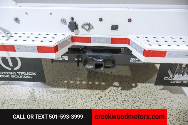 2023 Chevrolet Silverado 6500HD Utility Flatbed Boxes 4x4 Dually Diesel 1 Owner