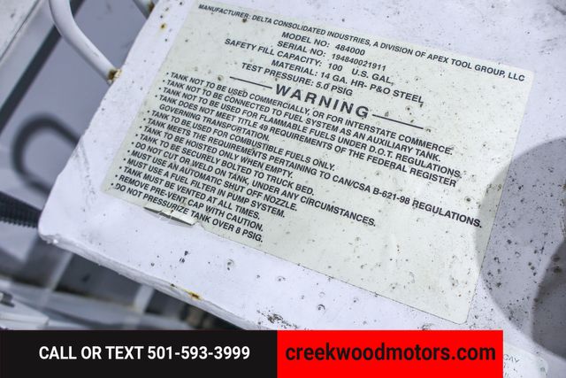 2023 Chevrolet Silverado 6500HD Utility Flatbed Boxes 4x4 Dually Diesel 1 Owner