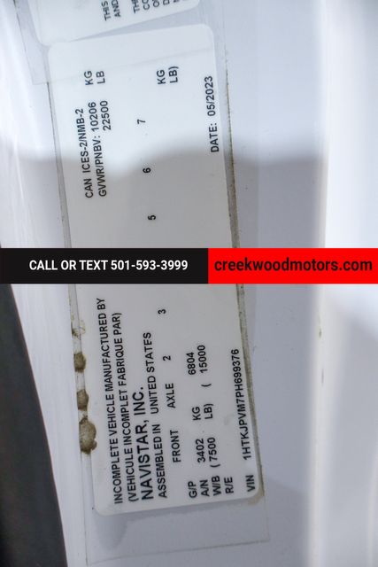 2023 Chevrolet Silverado 6500HD Utility Flatbed Boxes 4x4 Dually Diesel 1 Owner