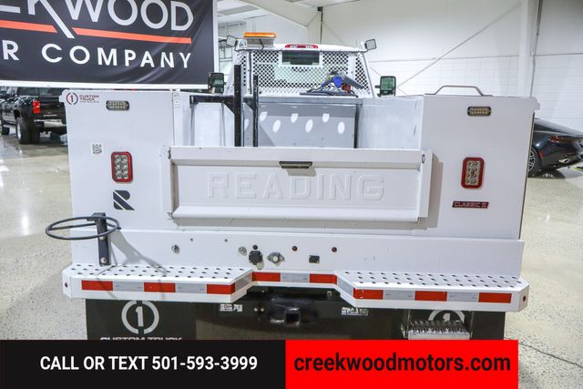 2023 Chevrolet Silverado 6500HD Utility Flatbed Boxes 4x4 Dually Diesel 1 Owner