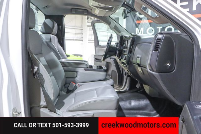 2023 Chevrolet Silverado 6500HD Utility Flatbed Boxes 4x4 Dually Diesel 1 Owner