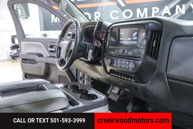 2023 Chevrolet Silverado 6500HD Utility Flatbed Boxes 4x4 Dually Diesel 1 Owner