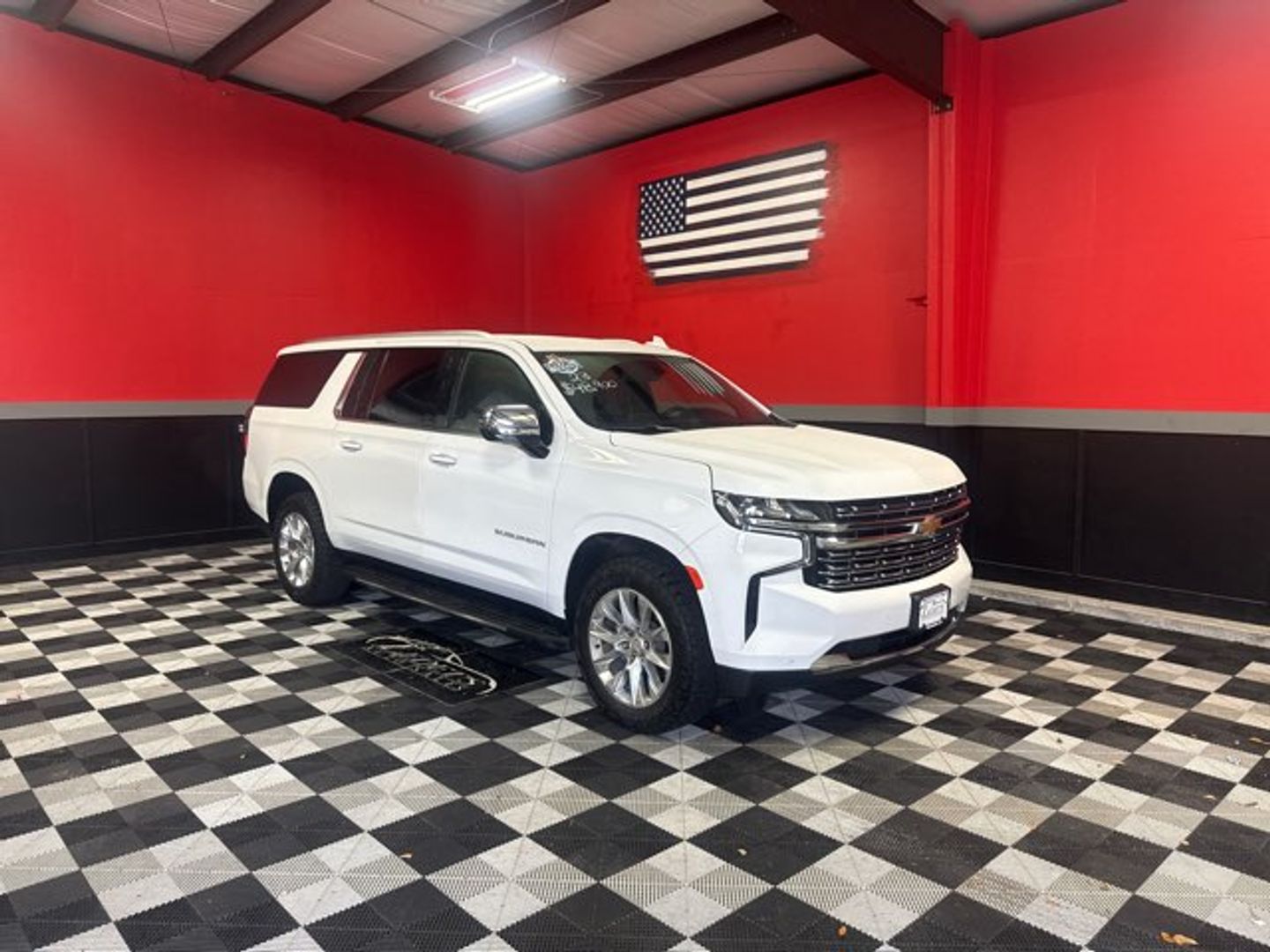2023 Chevrolet Suburban Premier [GAZ] Summit White at Mossy Motors