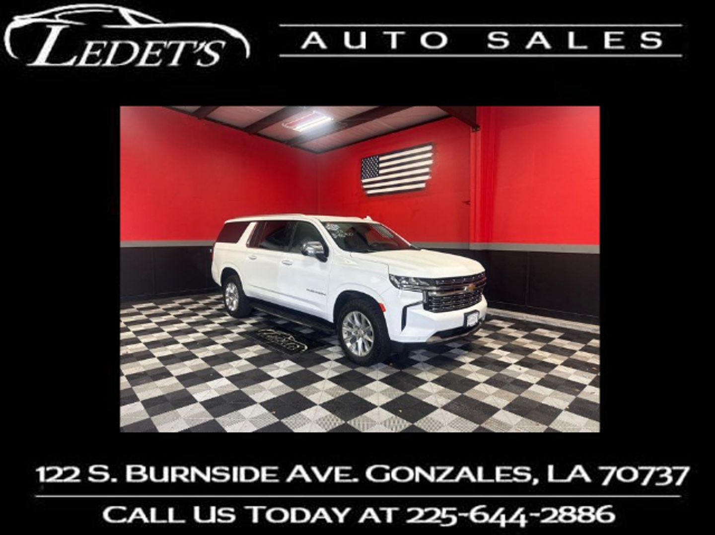 2023 Chevrolet Suburban Premier [GAZ] Summit White at Mossy Motors