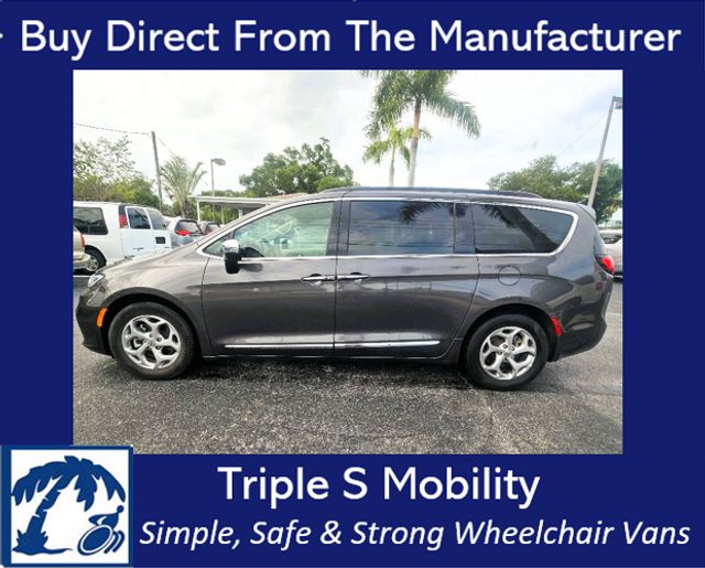 2023 Chrysler Pacifica Limited Wheelchair Van Handicap Ramp Van  | Pinellas Park, Florida | Triple S Mobility, Inc