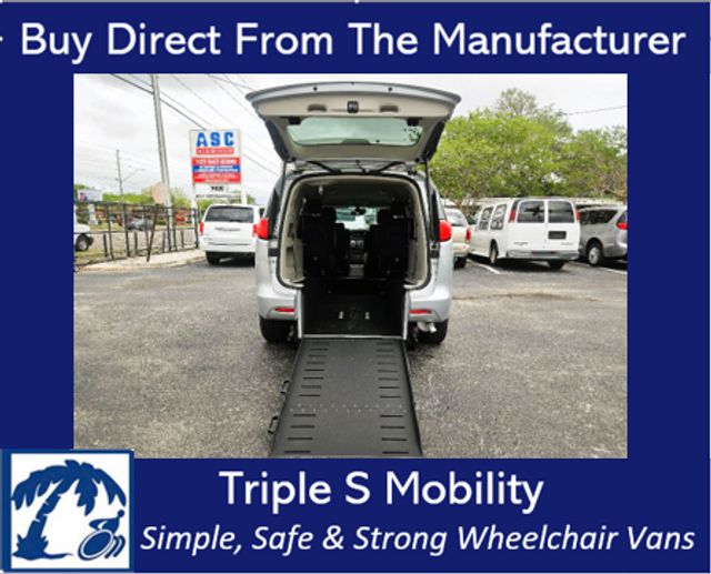 2023 Chrysler Voyager Lx Wheelchair Van Handicap Ramp Van  | Pinellas Park, Florida | Triple S Mobility, Inc