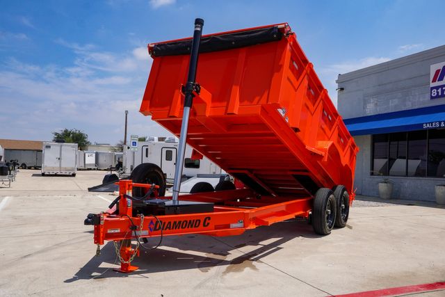 2023 Diamond C 14' LPT 207 TELESCOPIC LIFT DUMP TRAILER w/ 40" SIDES - $16,841- STK 1268718 | Keller, TX | Complete Trailers of Texas 2023 Diamond C 14' LPT 207 TELESCOPIC LIFT DUMP TRAILER w/ 40" SIDES - $16,841- STK 1268718 | Keller, TX | Complete Trailers of Texas