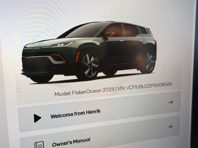 2023 Fisker Ocean FISKER OCEAN ULTRA CLEAN 1 OWNER CARFAX CERT | Plant City, FL | psv5 DEMO - Bayshore Automotive 2023 Fisker Ocean FISKER OCEAN ULTRA CLEAN 1 OWNER CARFAX CERT | Plant City, FL | psv5 DEMO - Bayshore Automotive