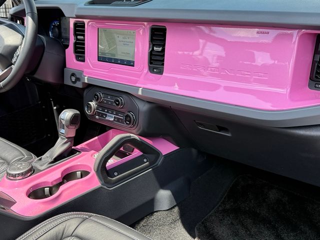 2023 Ford Bronco PINK PEARL BAYSHORE BRONCO LIFTED LEATHER HARDTOP | Plant City, FL | psv5 DEMO - Bayshore Automotive 2023 Ford Bronco PINK PEARL BAYSHORE BRONCO LIFTED LEATHER HARDTOP | Plant City, FL | psv5 DEMO - Bayshore Automotive