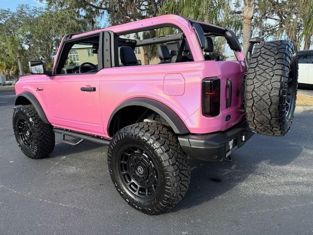 2023 Ford Bronco PINK PEARL BAYSHORE BRONCO LIFTED LEATHER HARDTOP | Plant City, FL | psv5 DEMO - Bayshore Automotive 2023 Ford Bronco PINK PEARL BAYSHORE BRONCO LIFTED LEATHER HARDTOP | Plant City, FL | psv5 DEMO - Bayshore Automotive