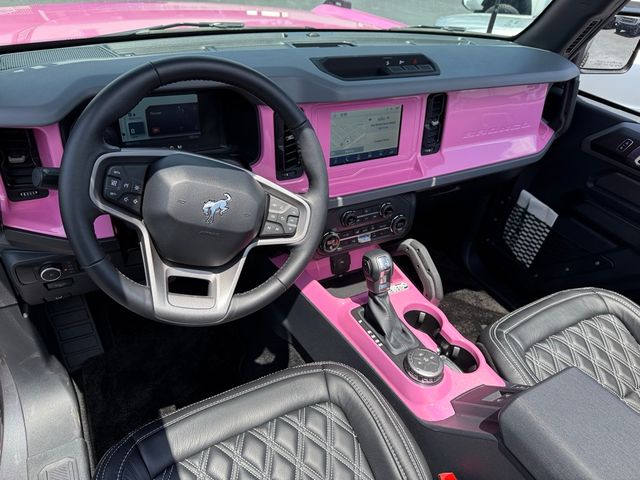 2023 Ford Bronco PINK PEARL BAYSHORE BRONCO LIFTED LEATHER HARDTOP | Plant City, FL | psv5 DEMO - Bayshore Automotive 2023 Ford Bronco PINK PEARL BAYSHORE BRONCO LIFTED LEATHER HARDTOP | Plant City, FL | psv5 DEMO - Bayshore Automotive