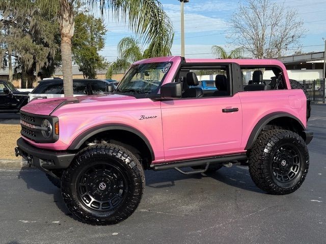 2023 Ford Bronco PINK PEARL BAYSHORE BRONCO LIFTED LEATHER HARDTOP | Plant City, FL | psv5 DEMO - Bayshore Automotive 2023 Ford Bronco PINK PEARL BAYSHORE BRONCO LIFTED LEATHER HARDTOP | Plant City, FL | psv5 DEMO - Bayshore Automotive