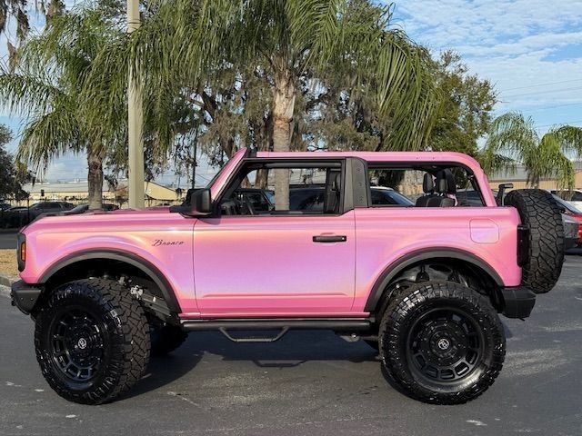 2023 Ford Bronco PINK PEARL BAYSHORE BRONCO LIFTED LEATHER HARDTOP | Plant City, FL | psv5 DEMO - Bayshore Automotive 2023 Ford Bronco PINK PEARL BAYSHORE BRONCO LIFTED LEATHER HARDTOP | Plant City, FL | psv5 DEMO - Bayshore Automotive
