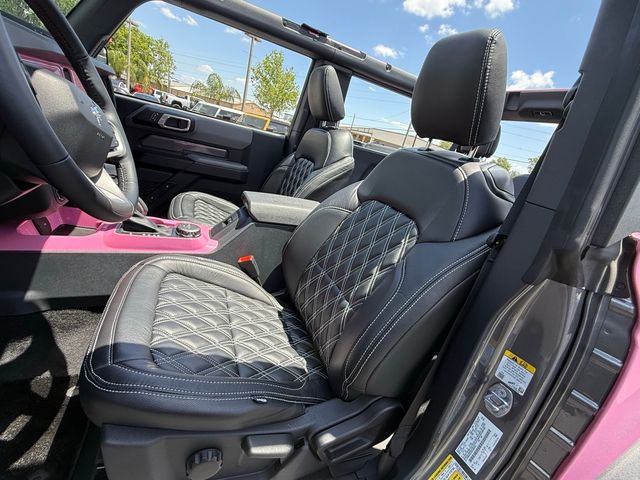 2023 Ford Bronco PINK PEARL BAYSHORE BRONCO LIFTED LEATHER HARDTOP | Plant City, FL | psv5 DEMO - Bayshore Automotive 2023 Ford Bronco PINK PEARL BAYSHORE BRONCO LIFTED LEATHER HARDTOP | Plant City, FL | psv5 DEMO - Bayshore Automotive