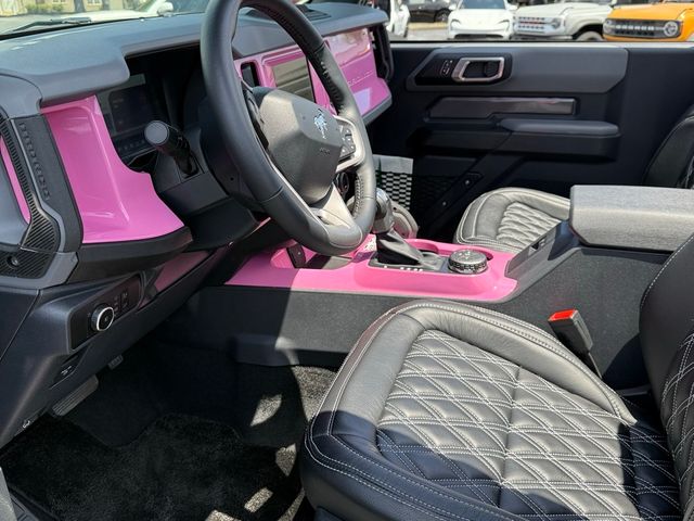 2023 Ford Bronco PINK PEARL BAYSHORE BRONCO LIFTED LEATHER HARDTOP | Plant City, FL | psv5 DEMO - Bayshore Automotive 2023 Ford Bronco PINK PEARL BAYSHORE BRONCO LIFTED LEATHER HARDTOP | Plant City, FL | psv5 DEMO - Bayshore Automotive