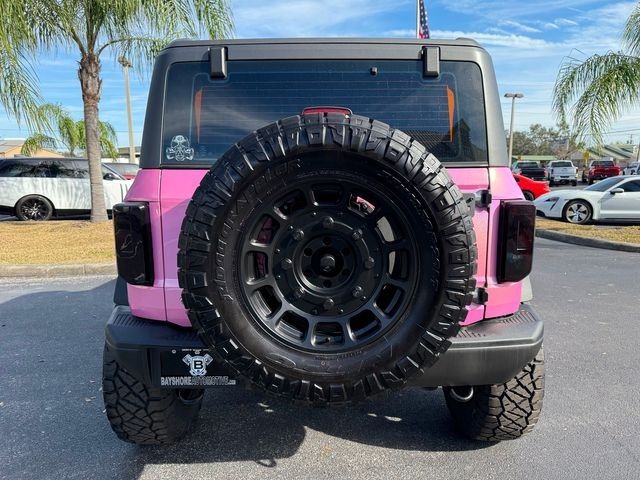 2023 Ford Bronco PINK PEARL BAYSHORE BRONCO LIFTED LEATHER HARDTOP | Plant City, FL | psv5 DEMO - Bayshore Automotive 2023 Ford Bronco PINK PEARL BAYSHORE BRONCO LIFTED LEATHER HARDTOP | Plant City, FL | psv5 DEMO - Bayshore Automotive