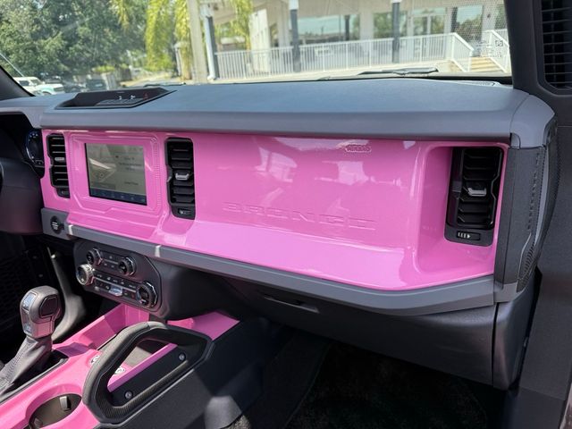 2023 Ford Bronco PINK PEARL BAYSHORE BRONCO LIFTED LEATHER HARDTOP | Plant City, FL | psv5 DEMO - Bayshore Automotive 2023 Ford Bronco PINK PEARL BAYSHORE BRONCO LIFTED LEATHER HARDTOP | Plant City, FL | psv5 DEMO - Bayshore Automotive