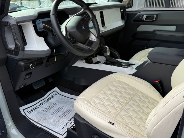 2023 Ford Bronco BAYSHORE RETRO CACTUS WHITE LEATHER LIFTED LOADED | Plant City, FL | psv5 DEMO - Bayshore Automotive 2023 Ford Bronco BAYSHORE RETRO CACTUS WHITE LEATHER LIFTED LOADED | Plant City, FL | psv5 DEMO - Bayshore Automotive