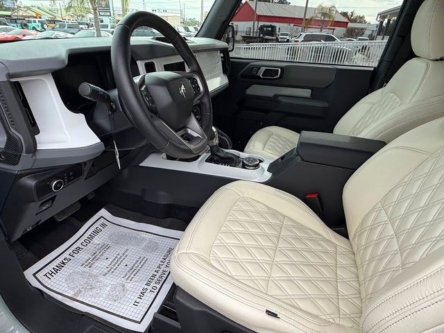 2023 Ford Bronco BAYSHORE RETRO CACTUS WHITE LEATHER LIFTED LOADED | Plant City, FL | psv5 DEMO - Bayshore Automotive 2023 Ford Bronco BAYSHORE RETRO CACTUS WHITE LEATHER LIFTED LOADED | Plant City, FL | psv5 DEMO - Bayshore Automotive