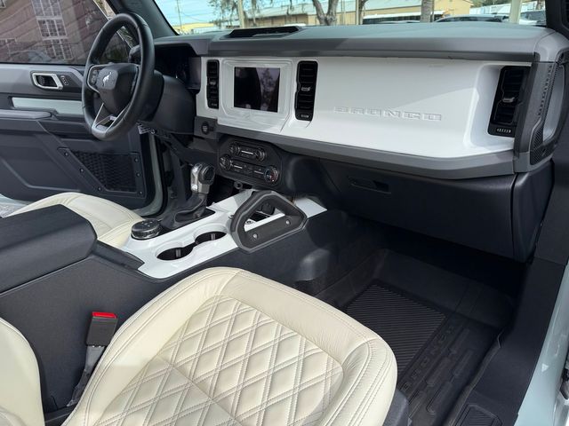 2023 Ford Bronco BAYSHORE RETRO CACTUS WHITE LEATHER LIFTED LOADED | Plant City, FL | psv5 DEMO - Bayshore Automotive 2023 Ford Bronco BAYSHORE RETRO CACTUS WHITE LEATHER LIFTED LOADED | Plant City, FL | psv5 DEMO - Bayshore Automotive