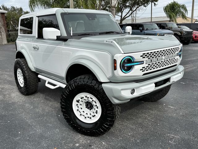 2023 Ford Bronco BAYSHORE RETRO CACTUS WHITE LEATHER LIFTED LOADED | Plant City, FL | psv5 DEMO - Bayshore Automotive