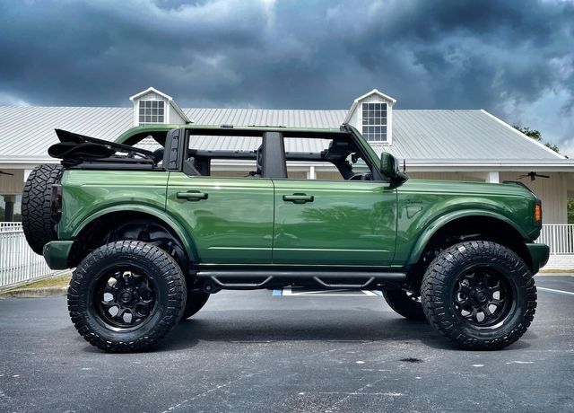 2023 Ford Bronco V6 BAYSHORE ERUPTION GREEN CUSTOM LIFT LEATHER | Plant City, FL | psv5 DEMO - Bayshore Automotive 2023 Ford Bronco V6 BAYSHORE ERUPTION GREEN CUSTOM LIFT LEATHER | Plant City, FL | psv5 DEMO - Bayshore Automotive