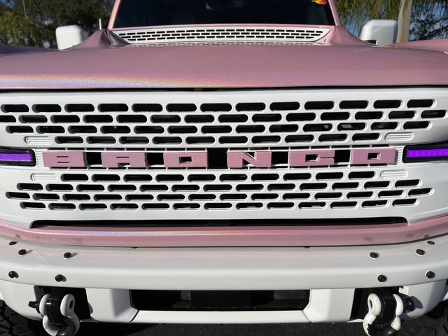 2023 Ford Bronco BAYSHORE BLACK DIAMOND V6 BABY PINK HARDTOP | Plant City, FL | psv5 DEMO - Bayshore Automotive