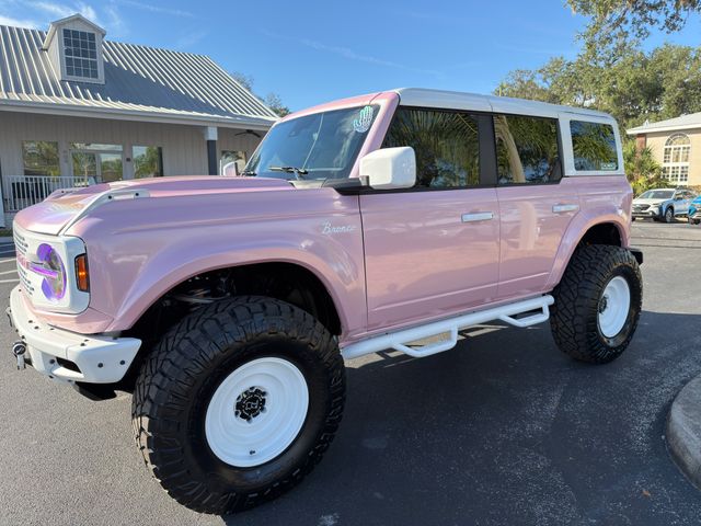 2023 Ford Bronco BAYSHORE BLACK DIAMOND V6 BABY PINK HARDTOP | Plant City, FL | psv5 DEMO - Bayshore Automotive 2023 Ford Bronco BAYSHORE BLACK DIAMOND V6 BABY PINK HARDTOP | Plant City, FL | psv5 DEMO - Bayshore Automotive