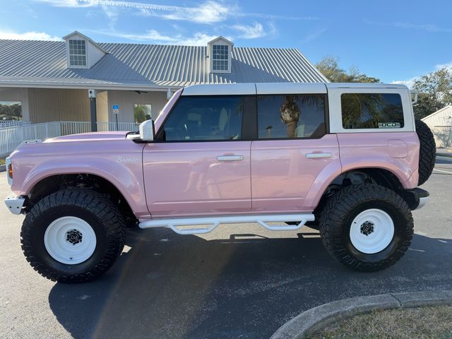 2023 Ford Bronco BAYSHORE BLACK DIAMOND V6 BABY PINK HARDTOP | Plant City, FL | psv5 DEMO - Bayshore Automotive 2023 Ford Bronco BAYSHORE BLACK DIAMOND V6 BABY PINK HARDTOP | Plant City, FL | psv5 DEMO - Bayshore Automotive