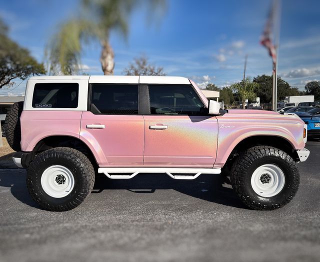 2023 Ford Bronco BAYSHORE BLACK DIAMOND V6 BABY PINK HARDTOP | Plant City, FL | psv5 DEMO - Bayshore Automotive 2023 Ford Bronco BAYSHORE BLACK DIAMOND V6 BABY PINK HARDTOP | Plant City, FL | psv5 DEMO - Bayshore Automotive