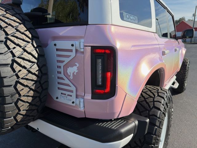 2023 Ford Bronco BAYSHORE BLACK DIAMOND V6 BABY PINK HARDTOP | Plant City, FL | psv5 DEMO - Bayshore Automotive