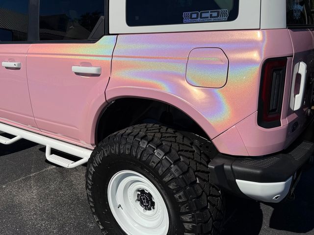 2023 Ford Bronco BAYSHORE BLACK DIAMOND V6 BABY PINK HARDTOP | Plant City, FL | psv5 DEMO - Bayshore Automotive