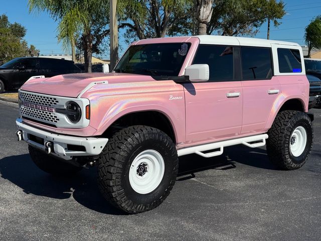 2023 Ford Bronco BAYSHORE BLACK DIAMOND V6 BABY PINK HARDTOP | Plant City, FL | psv5 DEMO - Bayshore Automotive 2023 Ford Bronco BAYSHORE BLACK DIAMOND V6 BABY PINK HARDTOP | Plant City, FL | psv5 DEMO - Bayshore Automotive