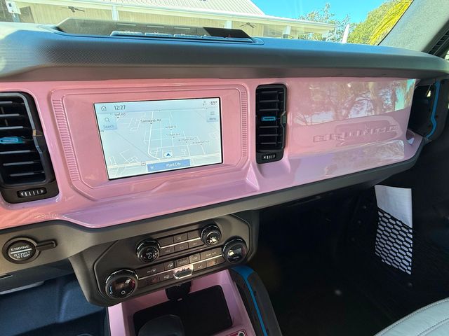 2023 Ford Bronco BAYSHORE BLACK DIAMOND V6 BABY PINK HARDTOP | Plant City, FL | psv5 DEMO - Bayshore Automotive