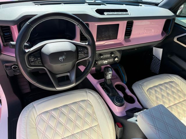 2023 Ford Bronco BAYSHORE BLACK DIAMOND V6 BABY PINK HARDTOP | Plant City, FL | psv5 DEMO - Bayshore Automotive 2023 Ford Bronco BAYSHORE BLACK DIAMOND V6 BABY PINK HARDTOP | Plant City, FL | psv5 DEMO - Bayshore Automotive