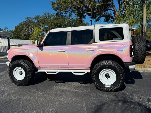 2023 Ford Bronco BAYSHORE BLACK DIAMOND V6 BABY PINK HARDTOP | Plant City, FL | psv5 DEMO - Bayshore Automotive