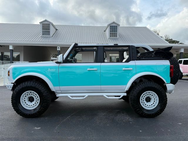 2023 Ford Bronco BAYSHORE SEAFOAM RETRO 2-TONE LEAATHER LIFTED | Plant City, FL | psv5 DEMO - Bayshore Automotive