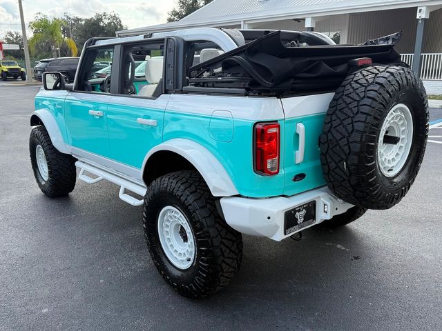 2023 Ford Bronco BAYSHORE SEAFOAM RETRO 2-TONE LEAATHER LIFTED | Plant City, FL | psv5 DEMO - Bayshore Automotive