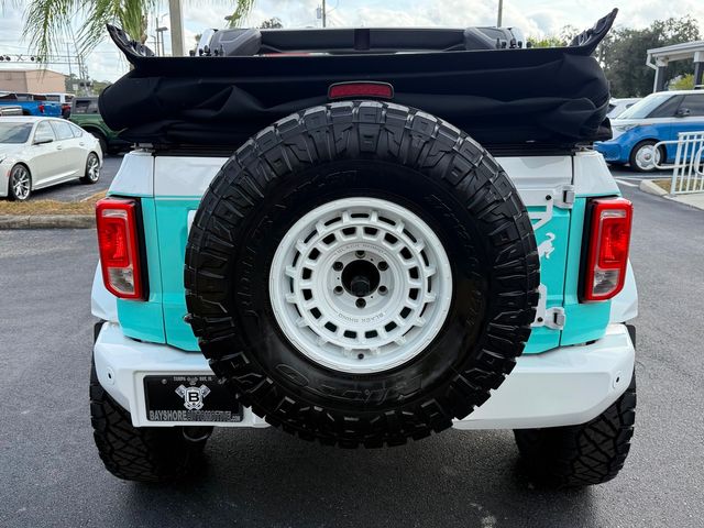 2023 Ford Bronco BAYSHORE SEAFOAM RETRO 2-TONE LEAATHER LIFTED | Plant City, FL | psv5 DEMO - Bayshore Automotive