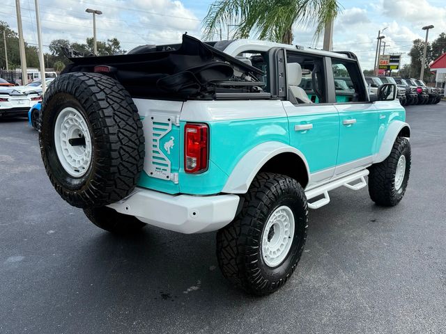 2023 Ford Bronco BAYSHORE SEAFOAM RETRO 2-TONE LEAATHER LIFTED | Plant City, FL | psv5 DEMO - Bayshore Automotive 2023 Ford Bronco BAYSHORE SEAFOAM RETRO 2-TONE LEAATHER LIFTED | Plant City, FL | psv5 DEMO - Bayshore Automotive