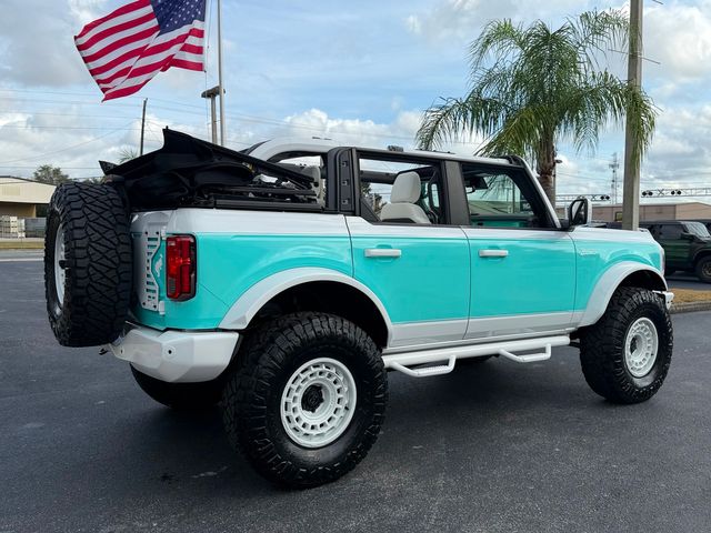 2023 Ford Bronco BAYSHORE SEAFOAM RETRO 2-TONE LEAATHER LIFTED | Plant City, FL | psv5 DEMO - Bayshore Automotive 2023 Ford Bronco BAYSHORE SEAFOAM RETRO 2-TONE LEAATHER LIFTED | Plant City, FL | psv5 DEMO - Bayshore Automotive
